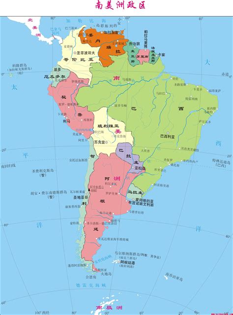 南美洲有几个国家