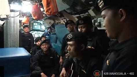 印尼失联潜艇官兵死前视频