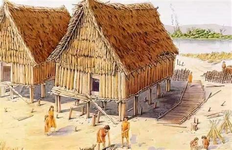 原始人怎样盖房子