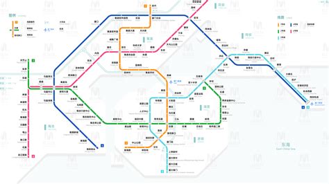 厦门地铁2024年线网规划图