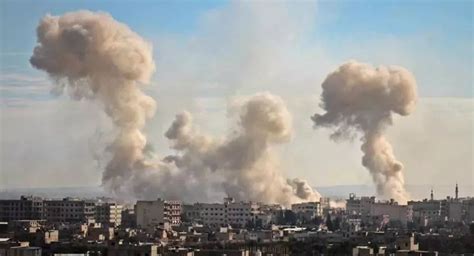 叙利亚多处军事基地遭到轰炸