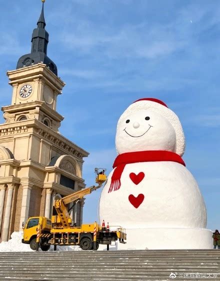 哈尔滨的大雪人现在有了么