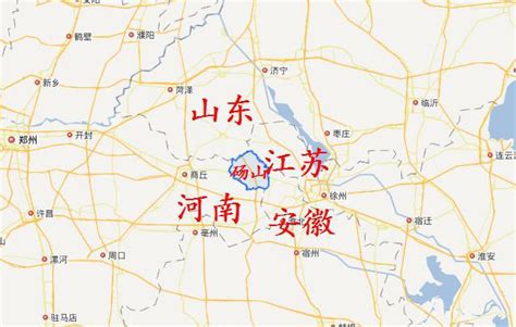 商丘和江苏交界处地图