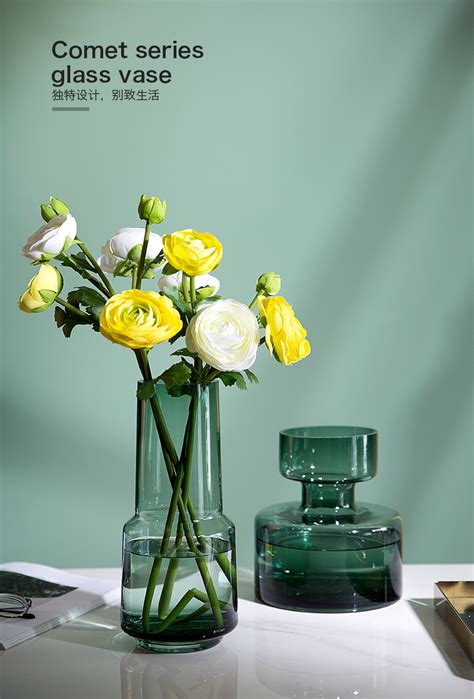 商场艺术玻璃花瓶
