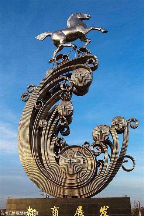 嘉峪关大型不锈钢雕塑设计
