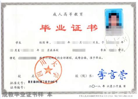 四川大学毕业证图片