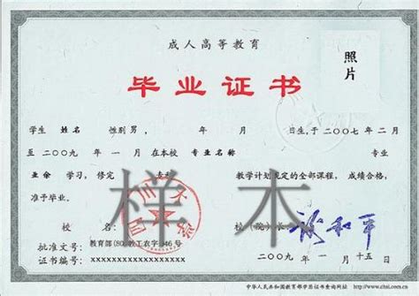 四川大学毕业证照片