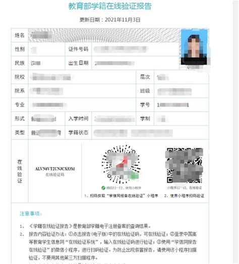 国外留学能申请学籍在线验证报告