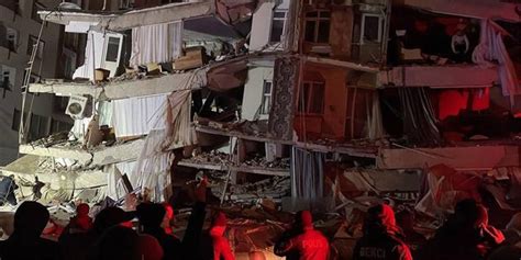 土耳其地震房屋损毁严重