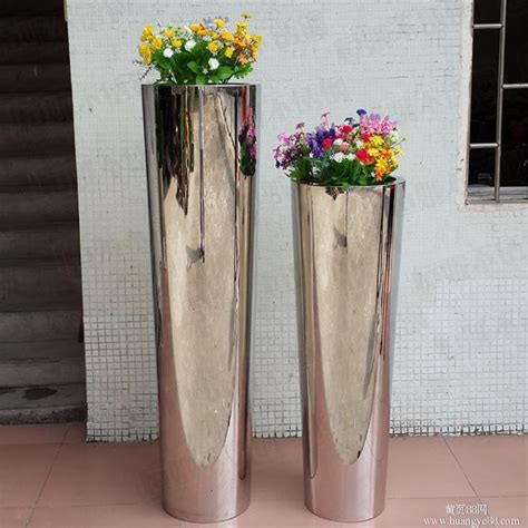 大型不锈钢花盆