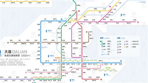大连地铁规划所有线路图