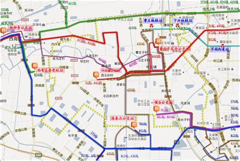 天津639公交车路线图