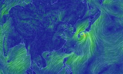 太平洋气象云图