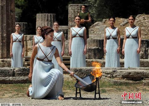 奥运圣火取火仪式雅典