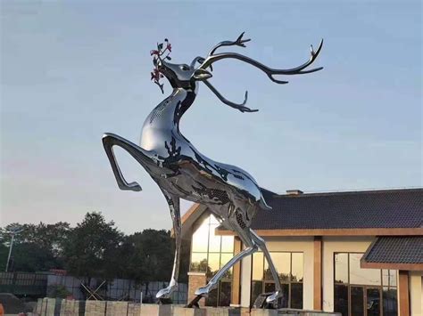 孟州不锈钢动物雕塑