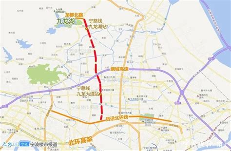 宁波快速路2030线路图