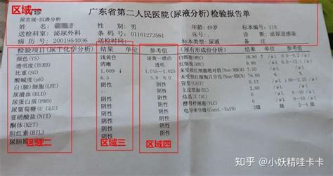 宁波第三医院尿检报告单