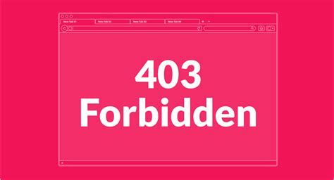 官网出现403forbidden