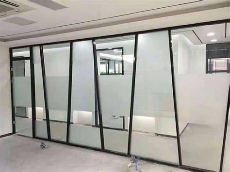 定西铝型材玻璃隔墙销售