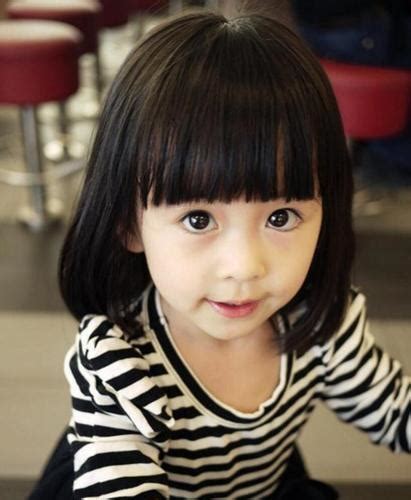 小姑娘短发发型3-6岁