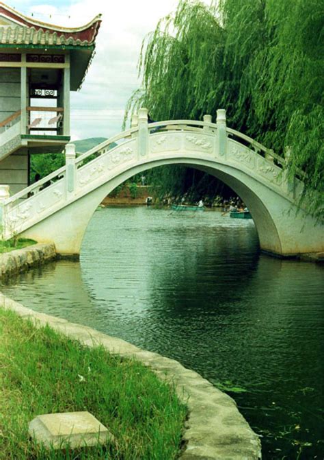 小桥流水图片 风景画
