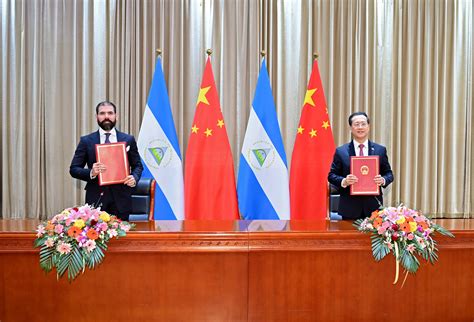 尼加拉瓜恢复外交关系