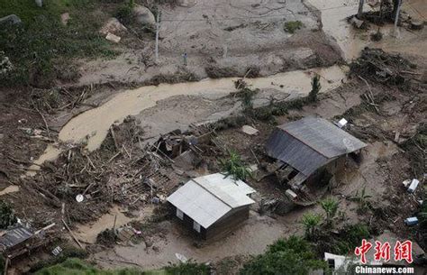 巴西东南部洪灾泥石流