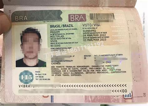 巴西旅游签证怎么申请