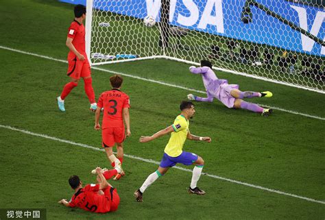巴西4-1韩国进球球迷反应