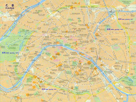 巴黎地图超清全图