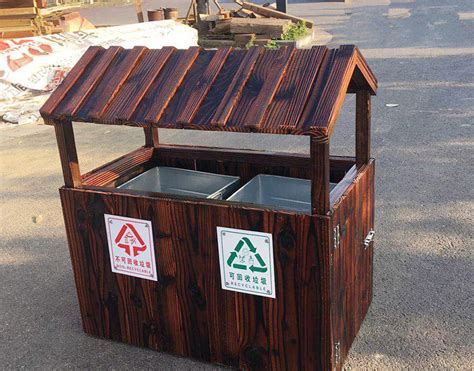 广元木质垃圾桶工艺