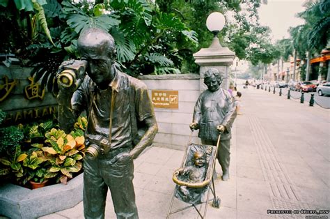广州电影人物雕塑