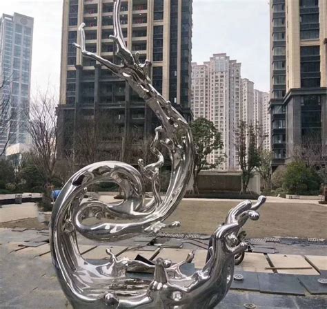 广西白钢雕塑景观装饰