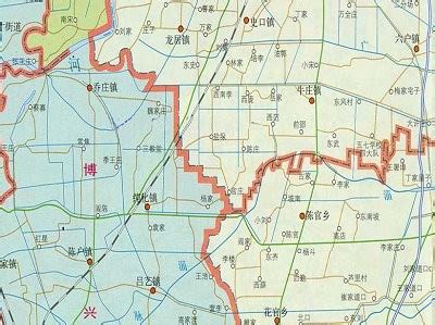 广饶县公路地图