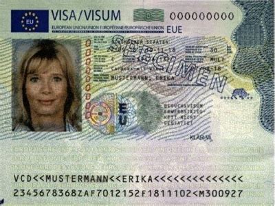 德国旅游签证银行卡