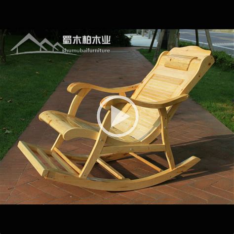 怎样制作实木摇摇椅