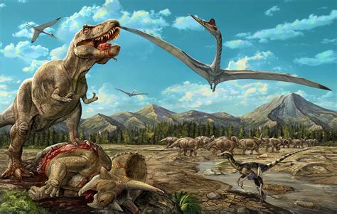 恐龙灭绝于哪个地质年代