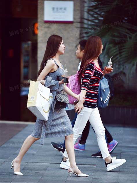 惠州逛街女生图片