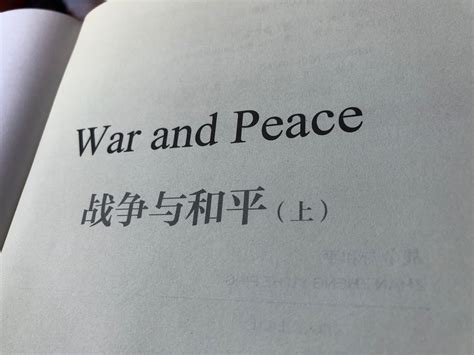 战争与和平感悟300字