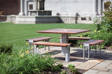 户外公园创意休闲桌凳