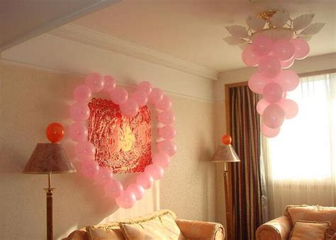房间顶装饰气球