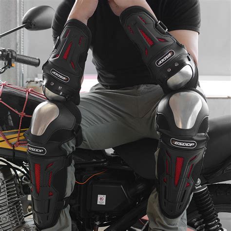 摩托车护膝盖的护膝图片