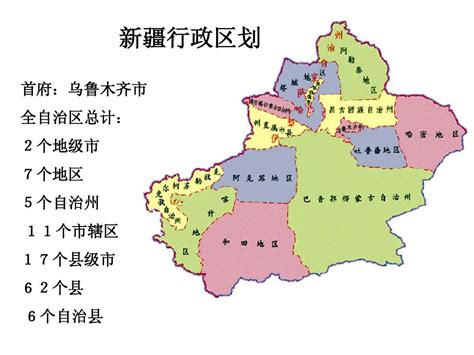新疆行政区域划分