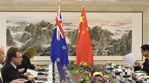 新西兰和中国合作