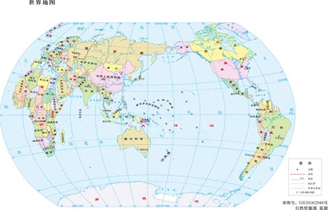 最新一版世界地图