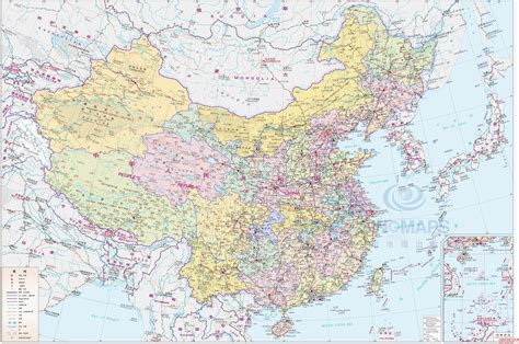 全景中国地图