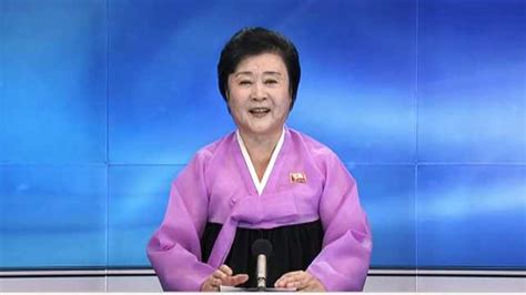 朝鲜第一女主播图片
