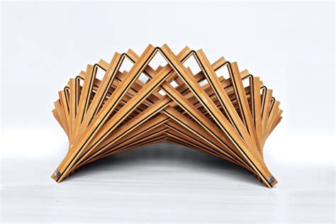 木条折叠椅效果图