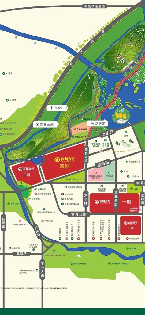 柘城蓉湖一号规划图