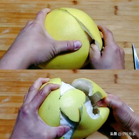 柚子怎么切完整的果肉